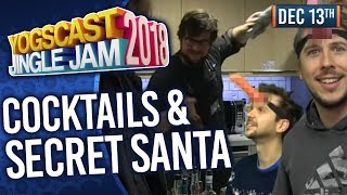 COCKTAILS &amp; SECRET SANTA! - YOGSCAST JINGLE JAM! - 13th December 2018