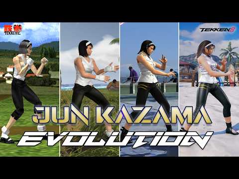 TEKKEN | JUN KAZAMA EVOLUTION 1995 - 2025