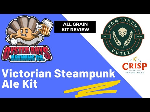 All Grain Kit Review - Victorian Steampunk Ale Kit - Crisp Maltings