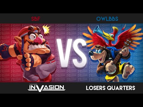 Invasion Italy | Losers Quarters: SBF (Wario) Vs Owlbbs (Sora,Banjo)