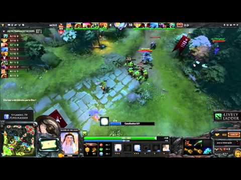#051 DD vs Mousesports   Grand Final West Qualifs TI3   Game 3   DotA2 FR