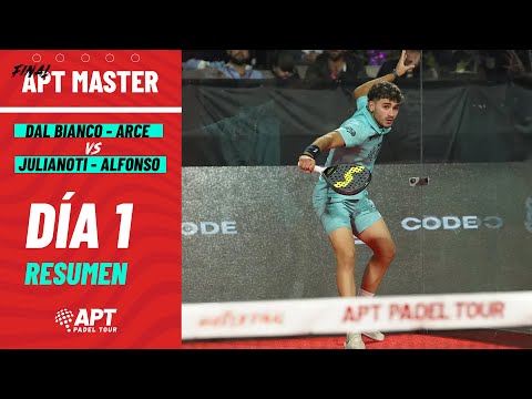 Highlights DAL BIANCO - ARCE vs JULIANOTI - ALFONSO | APT MASTER FINAL 2022 - Día 1