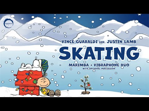 Skating (Vince Guaraldi arr. Justin Lamb) – Marimba + Vibraphone Duet
