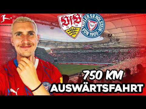 3 Uhr Abfahrt…😴 STUTTGART - HOLSTEIN KIEL STADIONVLOG🏟️ | 2x ROT! & Kampf wird wieder nicht belohnt