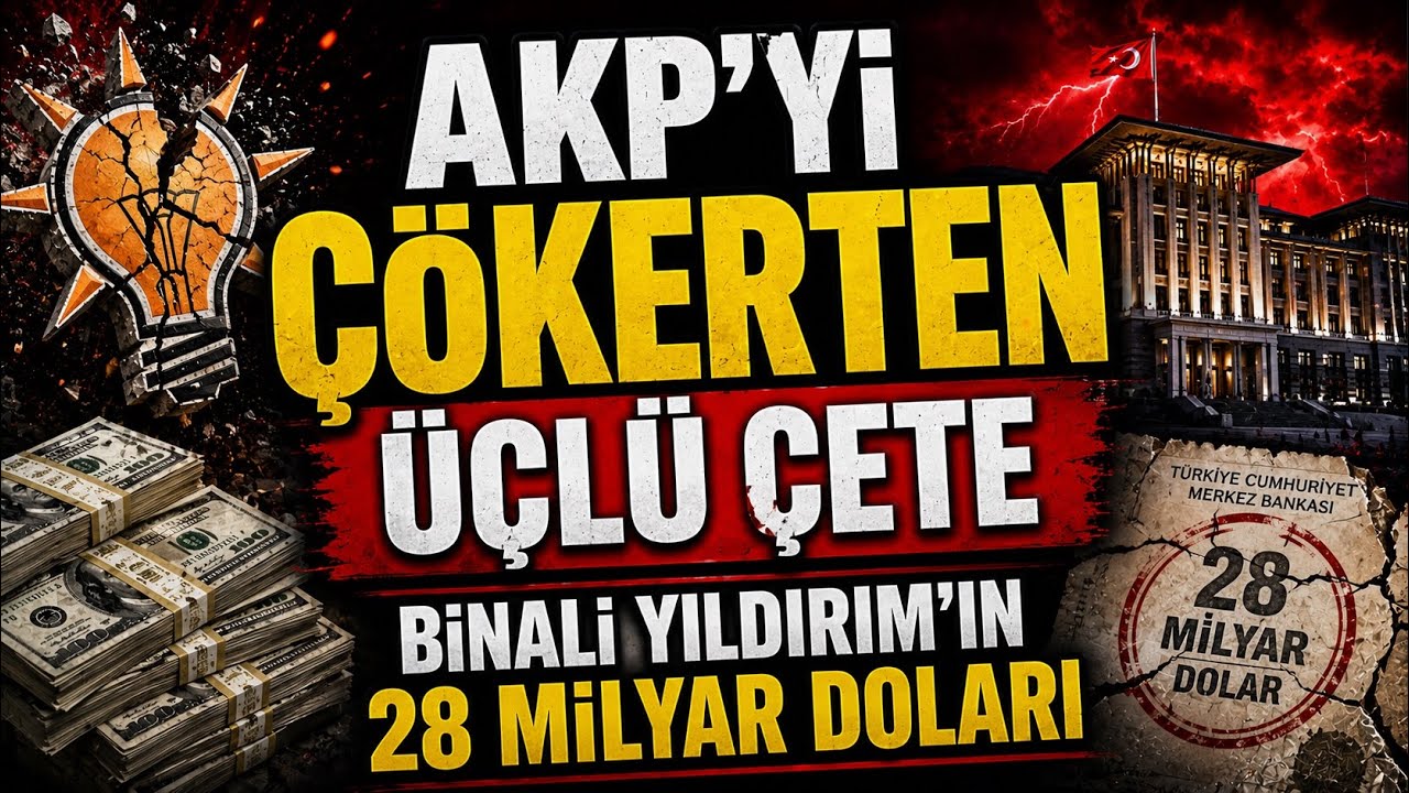 AKP'Yİ ÇÖKERTEN ÜÇLÜ ÇETE