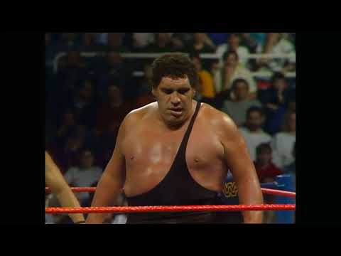 Paul Orndorff Hulk Hogan Andre The Giant - Battle Royal + Promo - SNME - 2/21/1987 - WWF