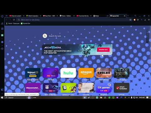 Using Let's Game it out's NEW Opera GX MOD