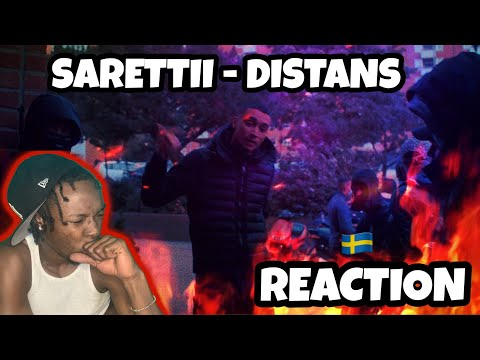 AMERICAN REACTS TO SWEDISH RAP! Sarettii - Distans (ENGLISH SUBTITLES)