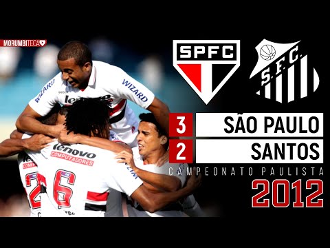 Sao Paulo 3x2 Santos - 2012 - LUIS FABIANO, CASEMIRO, NEYMAR, GANSO AND THE LUCAS MOURA SHOW!!