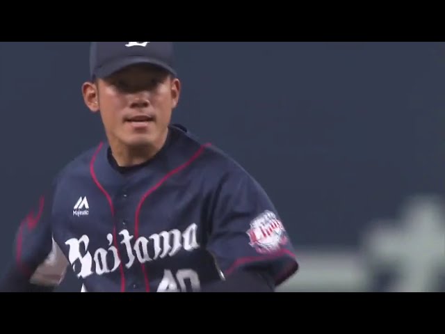 【8回裏】ライオンズ・田村 プロ初奪三振で渾身のガッツポーズ!! 2017/5/13 Bs-L