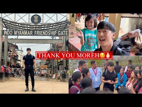Visiting Moreh (Indo Myanmar Border) was always in my Bucket list ✅| I had the best time ❤️🫰🏻