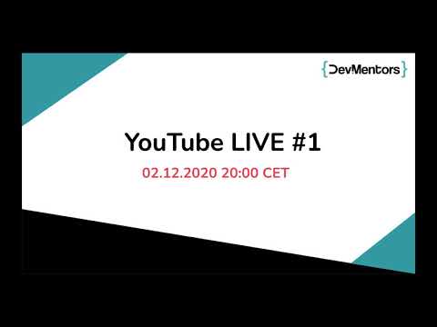DevMentors Live is coming! Building Modular Monolith with Event Storming and Domain Driven Design.