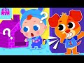 Five Little Puppies Playing Hide And Seek Little Angel Kids Songs