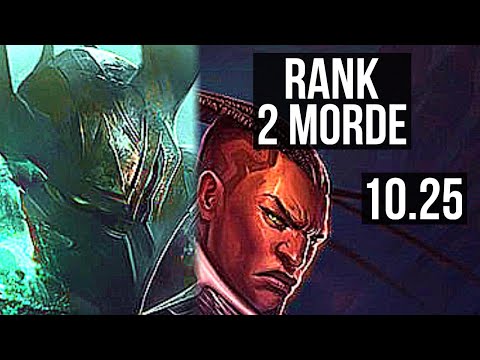 MORDEKAISER vs LUCIAN (MID) (DEFEAT) | Rank 2 Morde, Rank 10 | NA Challenger | v10.25