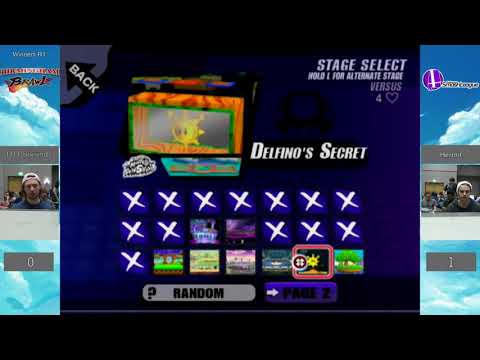 Golden Daze PM Singles WR1 - DJ Porkrinds (Gannon, Sheik) vs. Hermit (Fox, Falco)