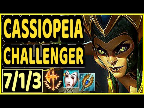 MAGIFELIX (CASSIOPEIA) - 7/1/3 KDA CHALLENGER GAMEPLAY - EUW