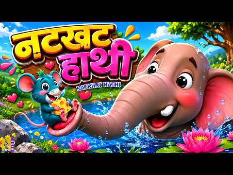 नटखट हाथी | Kids Animation Story | Gudiya Rani Vol 2 | Natkhat Hathi | Elephant Cartoon