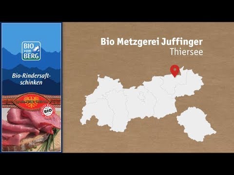 Bio-Rindersaftschinken mit dem Gütesiegel "Qualität Tirol"