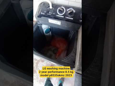 LG washing machine 2 year performance 8.5 kg model p8535skmz 2023 #washingmachine #lg #viralvideo