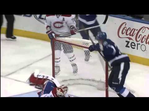 Victor Hedman questionnable goal vs Montreal Canadiens. Feb 12th 2013