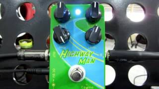 Video thumbnail for Caline Highway Man Overdrive Guitar Effect Pedal by chatreeo