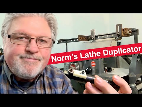 The "Business End" of the Shopsmith Lathe Duplicator