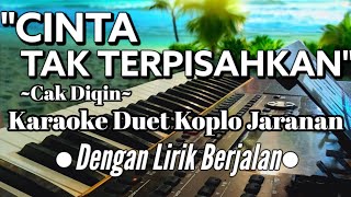 Download lagu CINTA TAK TERPISAHKAN KARAOKE KOPLO DUET DENGAN LIRIK BERJALAN ~ Cak Diqin mp3