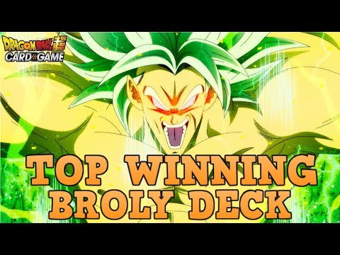TOURNAMENT TOPPING BROLY DECK! DRAGON BALL SUPER TCG
