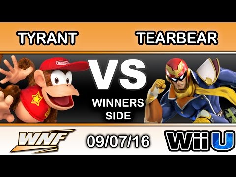 WNF 3.6 - NME | Tyrant (Diddy Kong) Vs. Tearbear (Captain Falcon) Winners Semis - Smash Wii U