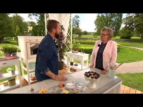 Johans och Birgittas bakskola: chokladbiskvier - Hela Sverige Bakar (TV4)