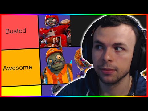 ZOMBIE TIER LIST | Battle For Neighborville