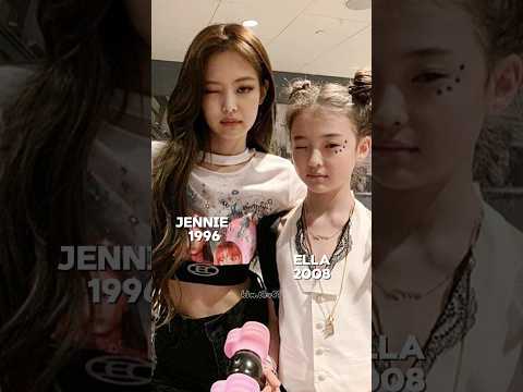 JENNIE WITH ELLA 😎🙈 #jennie #jennieshorts #blackpink #kpop #foryou