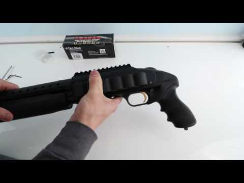 Mossberg 500 TacStar Tactical Railmount with Slimline Sidesaddle Install