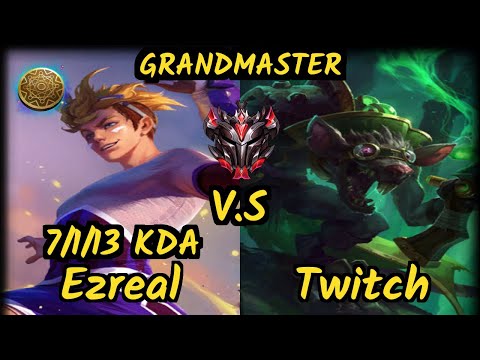 HL Sarkis (EZREAL) vs TWITCH - 7/1/13 KDA BOTTOM ADC GAMEPLAY - BR Ranked GRANDMASTER