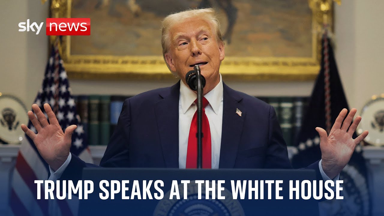 Watch President Trump's first White House news conference in full