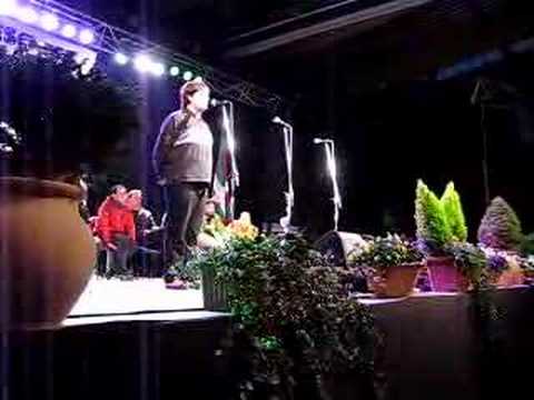 Xabier Silveira, Oiartzungo bertso saioan kantari