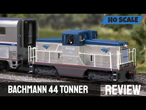 Review: Bachmann HO Amtrak 44 Tonner with Tsunami 2 DCC & LED Lights - Performance & Features