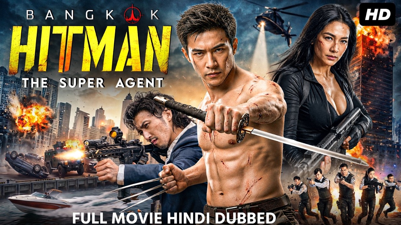 BANGKOK HITMAN: THE SUPER AGENT - Full Hollywood Movie Hindi Dubbed | Atsadawut | Hindi Action Movie