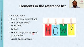 Download the video "What is Referencing and How to use Mendeley Reference Manager? IAPSM class (Part 2- Referencing)"