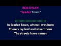 Bob Dylan - Scarlet Town