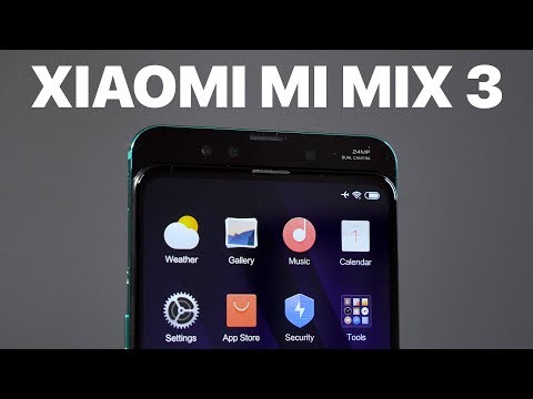 Xiaomi Mi Mix 3 Officially Unveiled With Sliding Front Cameras, Future 5G Support