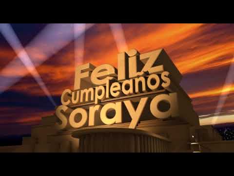 Feliz Cumpleaños Soraya