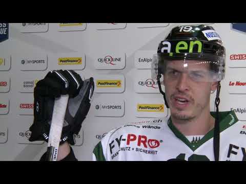 23.09.2017: EHC Visp - EHC Olten - Interview Tim Bucher