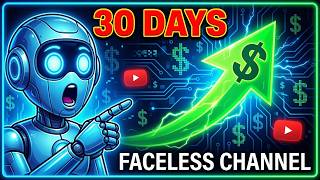 Faceless YouTube Channel Growth in 30 Days: AI Avatars + Affiliate Marketing Strategy Free Template