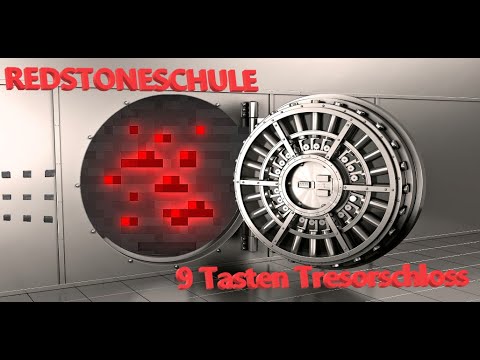 Redstoneschule Folge 23 auf Griefergames! Das Kombinationsschloss für deinen Tresorraum!