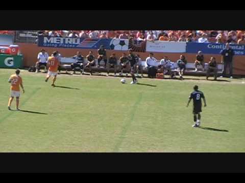 Galaxy vs Dynamo  18 de Octubre 2009 En Houston con  D. Beckham y Donovan Música Salsa de Fondo