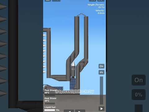 Missile silo No cheats #spaceflightsimulator #shorts