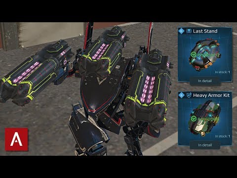 INDESTRUCTIBLE Falcon Is Super Tank With Max Level Heavy Armor + Last Stand Modules / War Robots