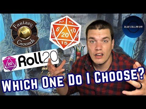 Foundry VTT vs Roll20 vs Fantasy Grounds Unity | Which One Do I Choose?