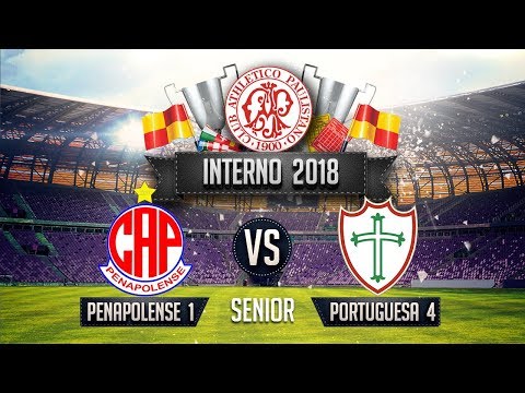 03/12/2018 - CAP Interno - Senior /  Penapolense 1 x 4 Portuguesa - SF 2ºT